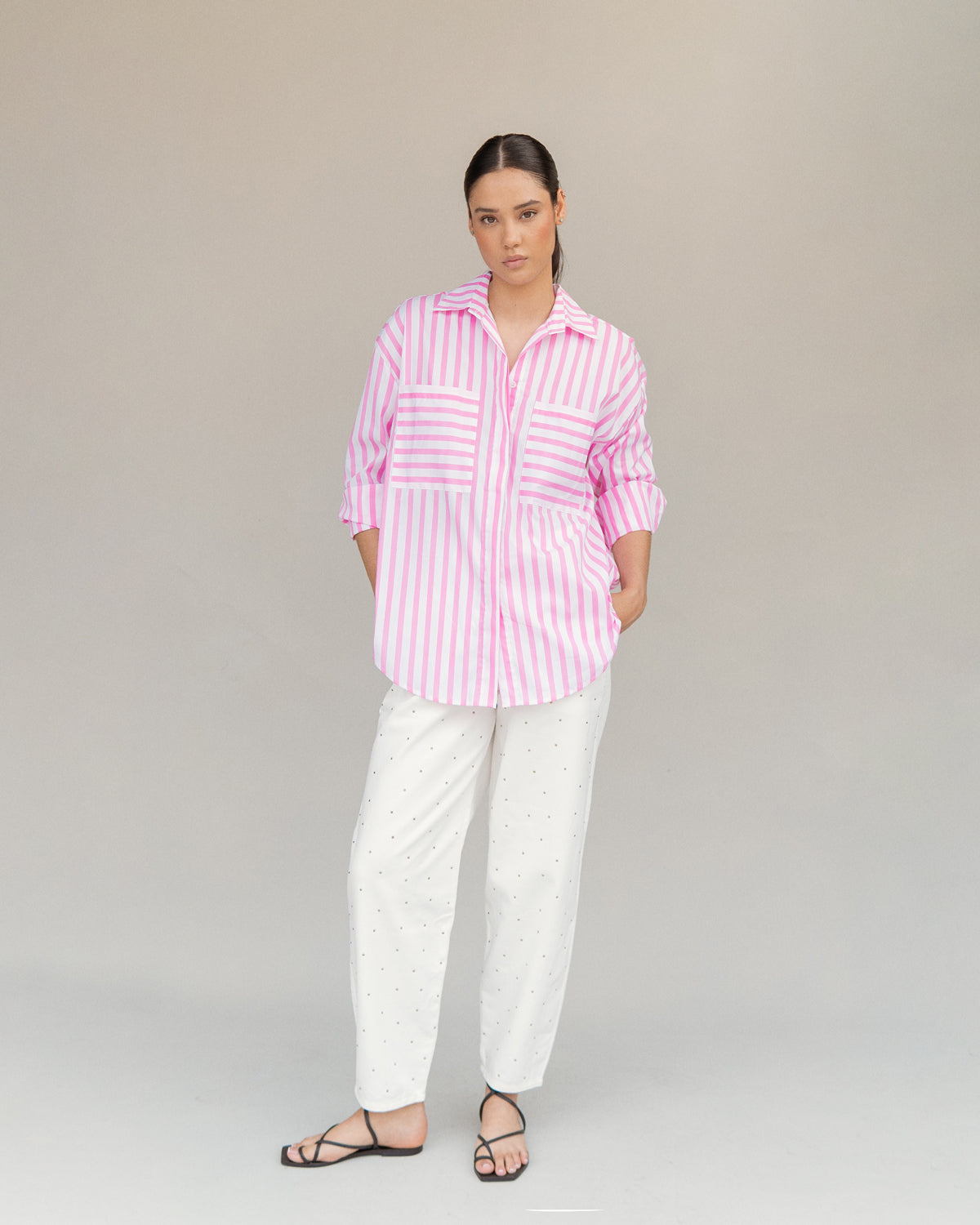 Camisa Rest Fucsia