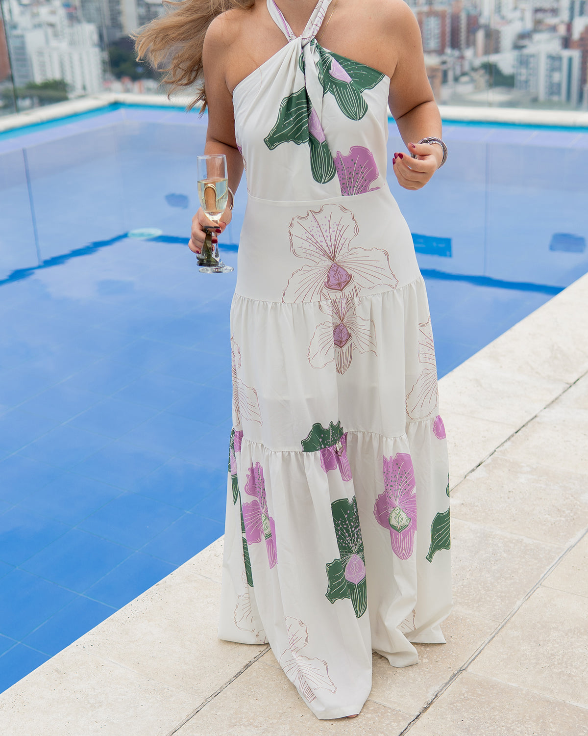 Vestido Orchid Blanco
