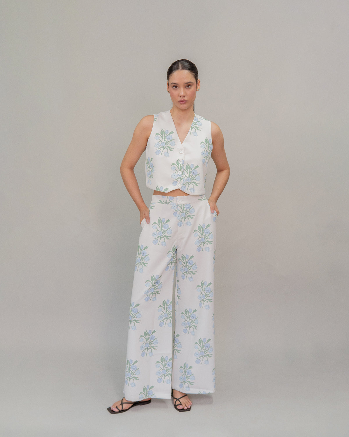 Pantalón Lotto Celeste