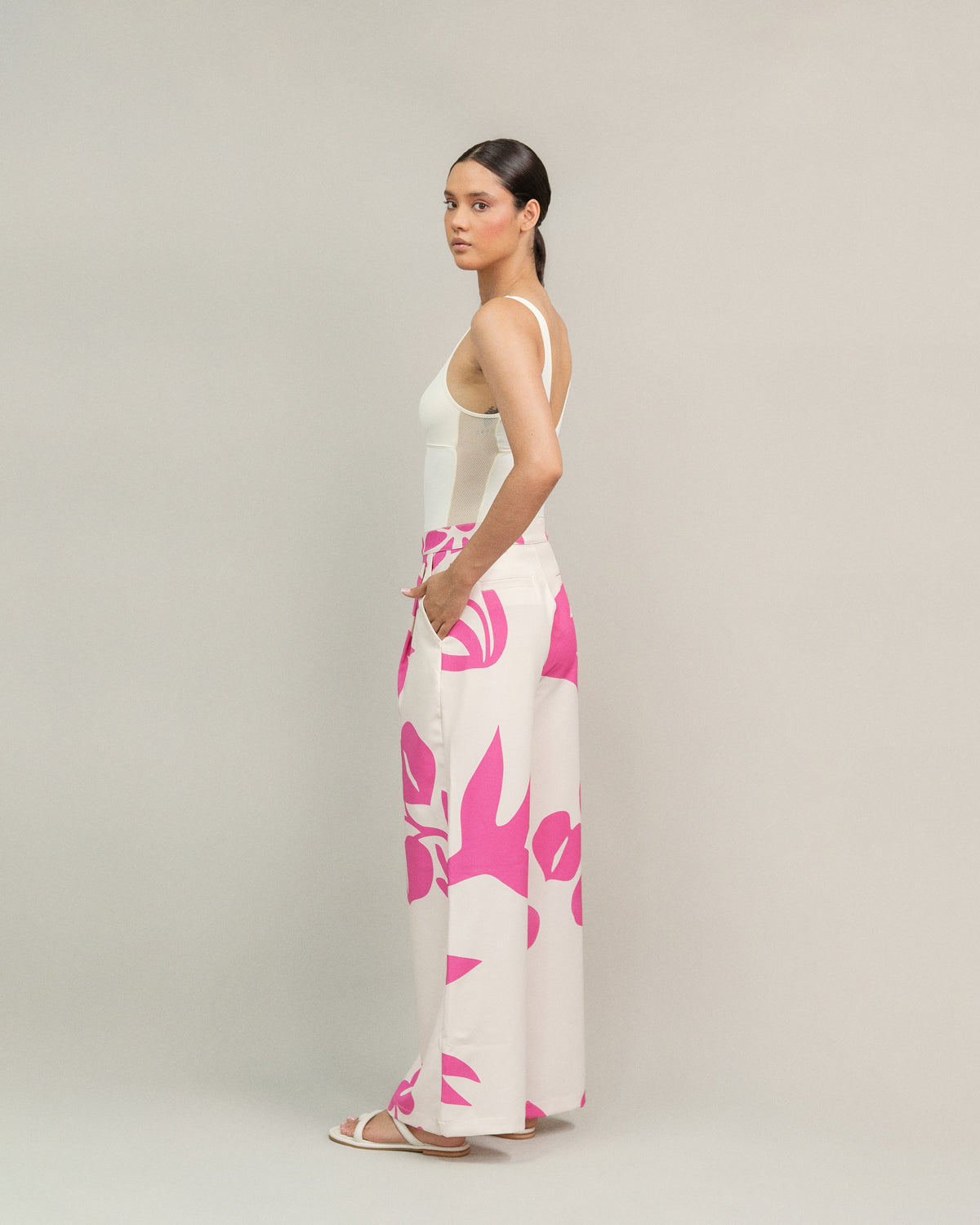 Pantalón Greta Fucsia