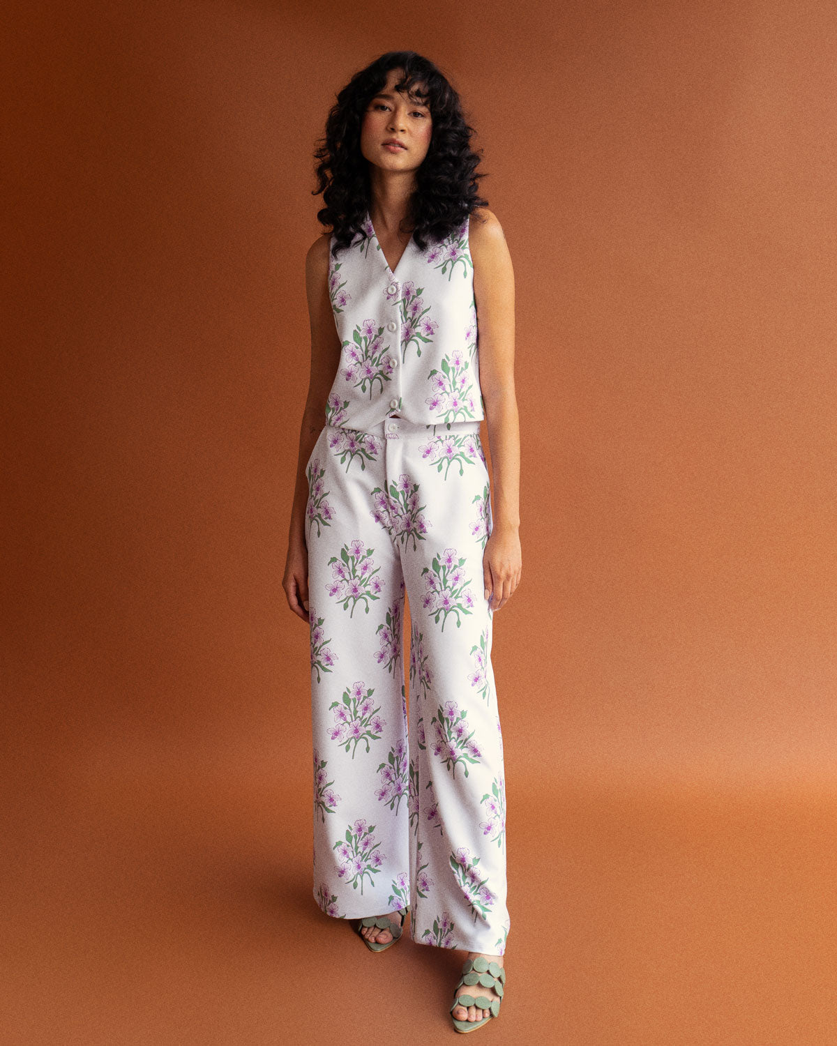 Chaleco Bouquet Morado