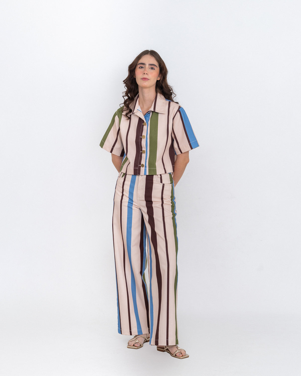 Top Block Azul/Verde