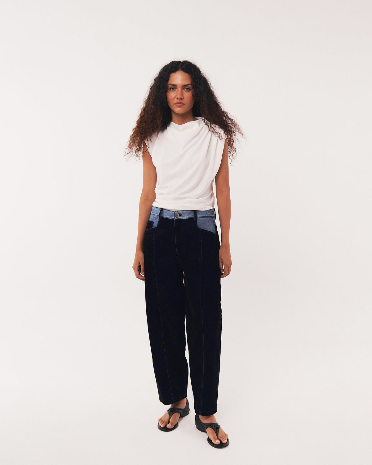 Jean Velvet Blue