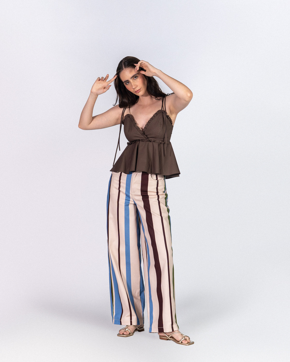 Jean Block Azul/Verde