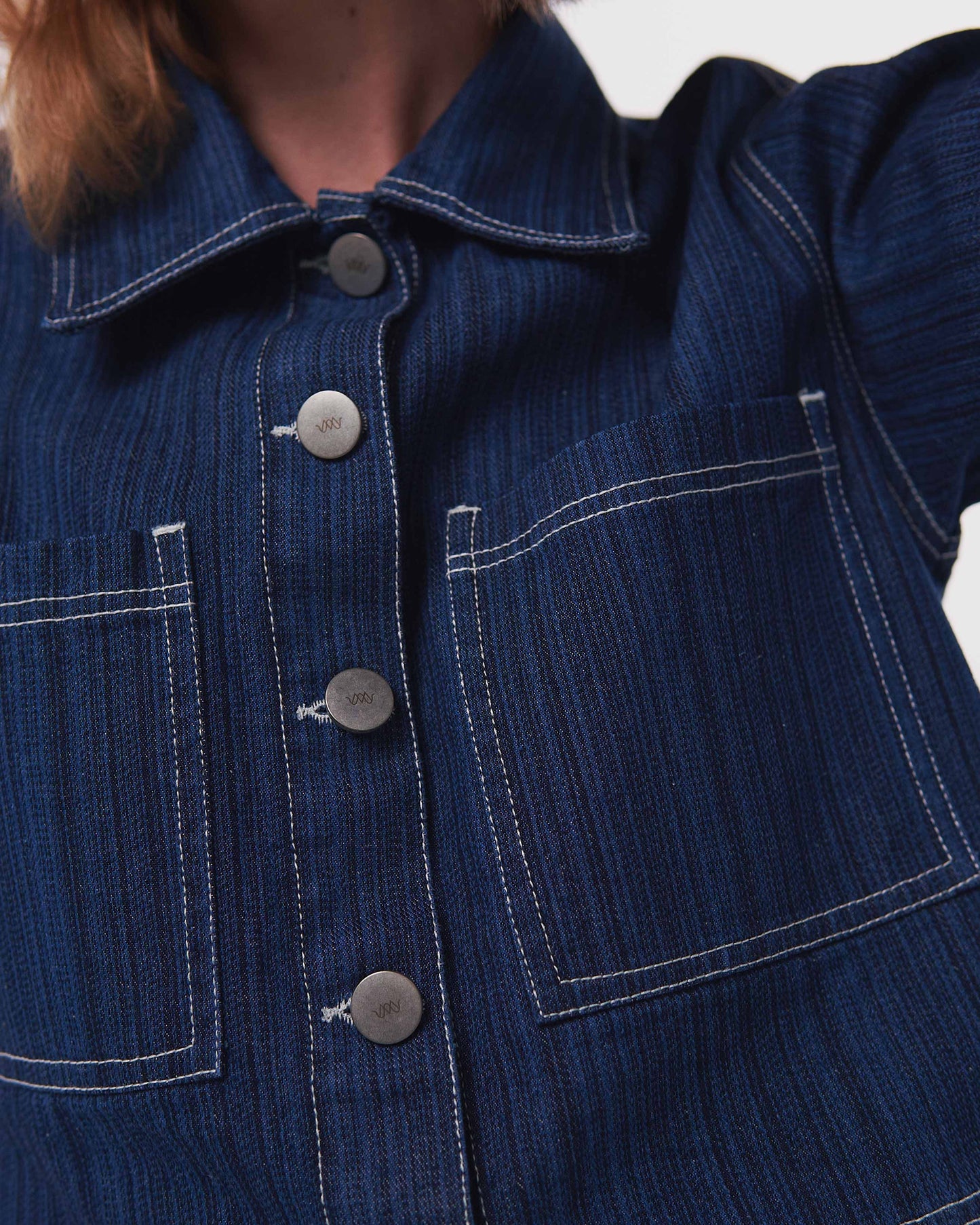 Top Escala Navy