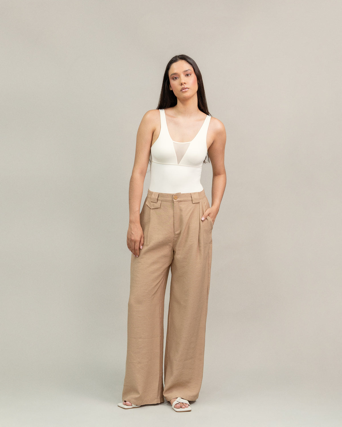 Pantalón Florencia Khaki