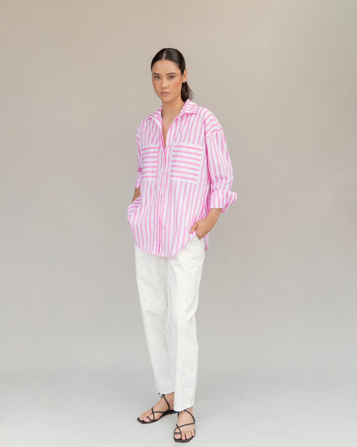 Camisa Rest Fucsia