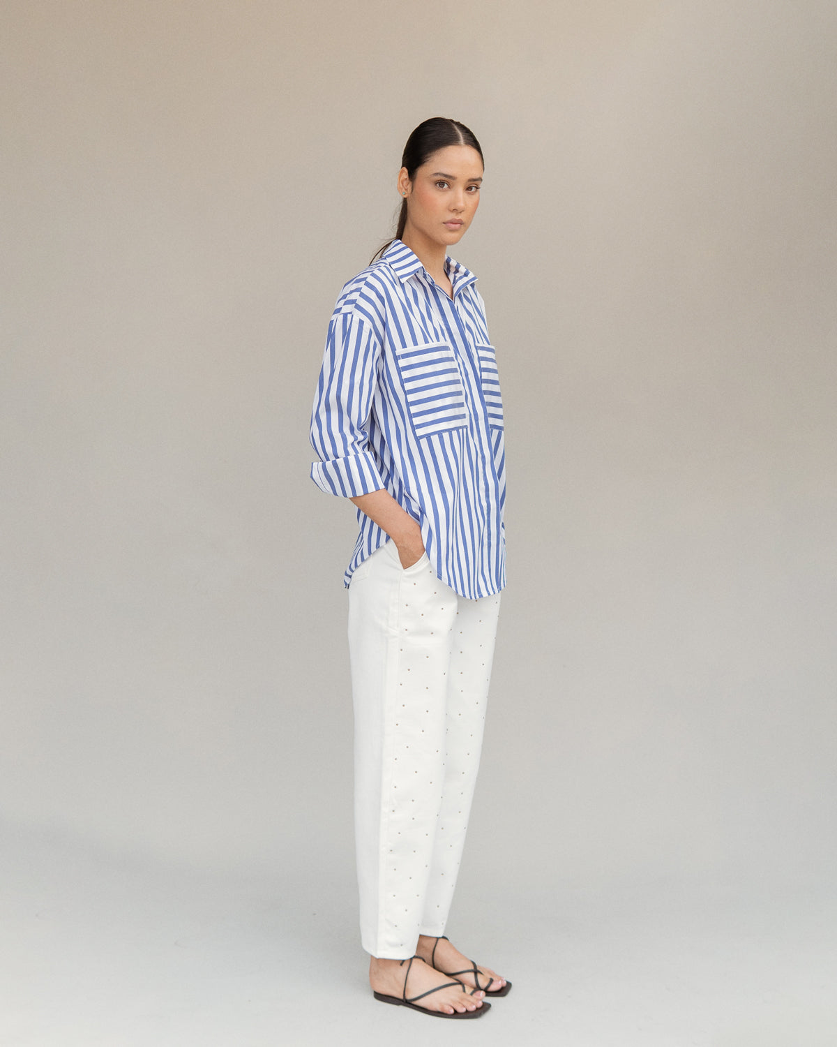 Camisa Rest Azul