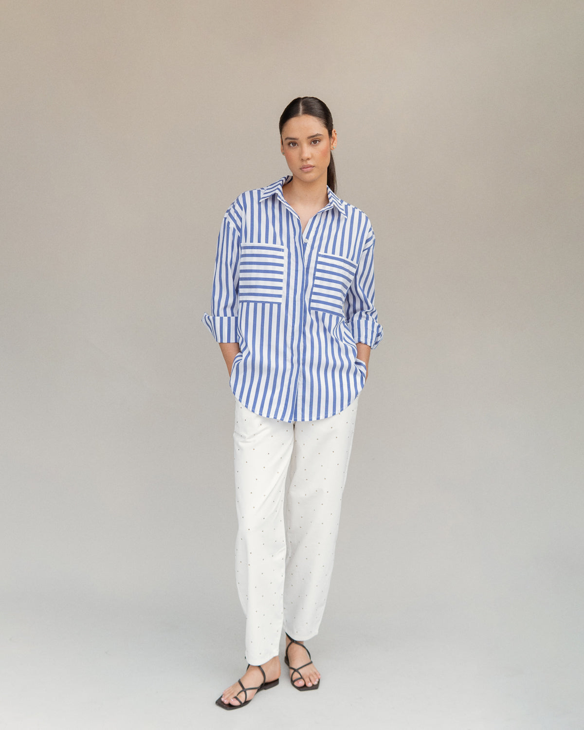 Camisa Rest Azul