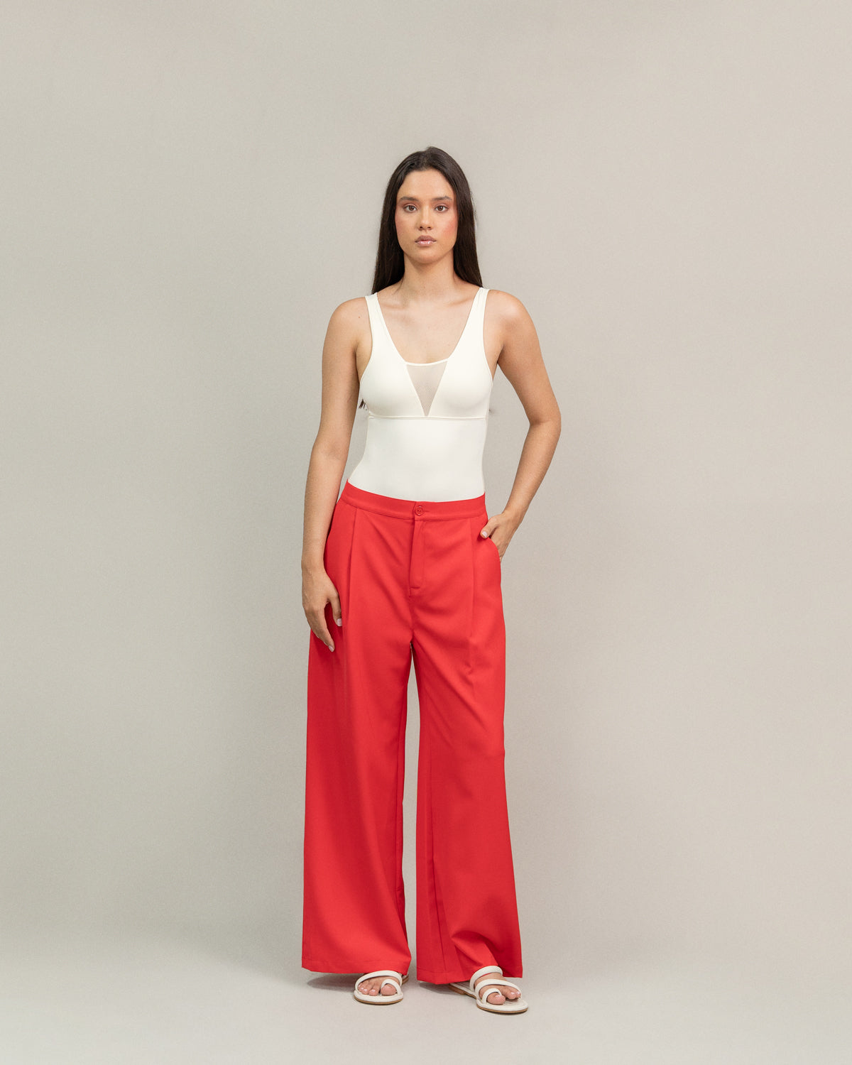 Pantalón Greta Rojo