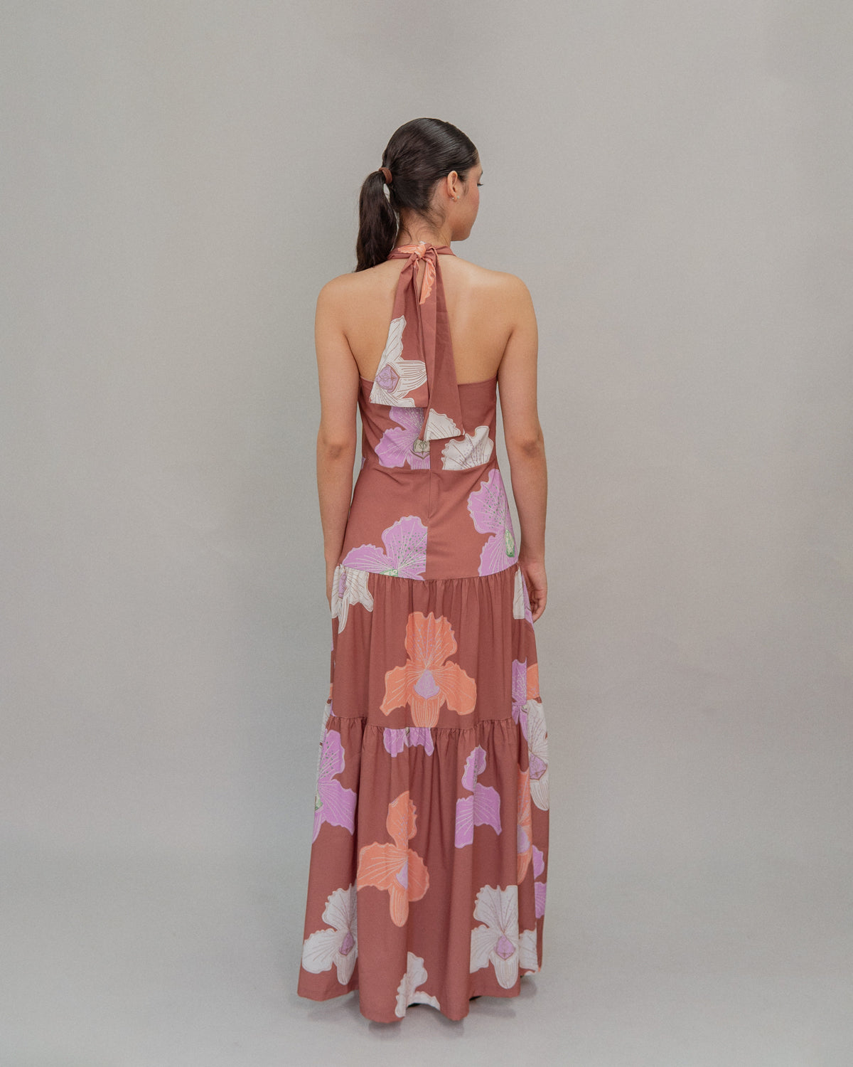 Vestido Orchid Café