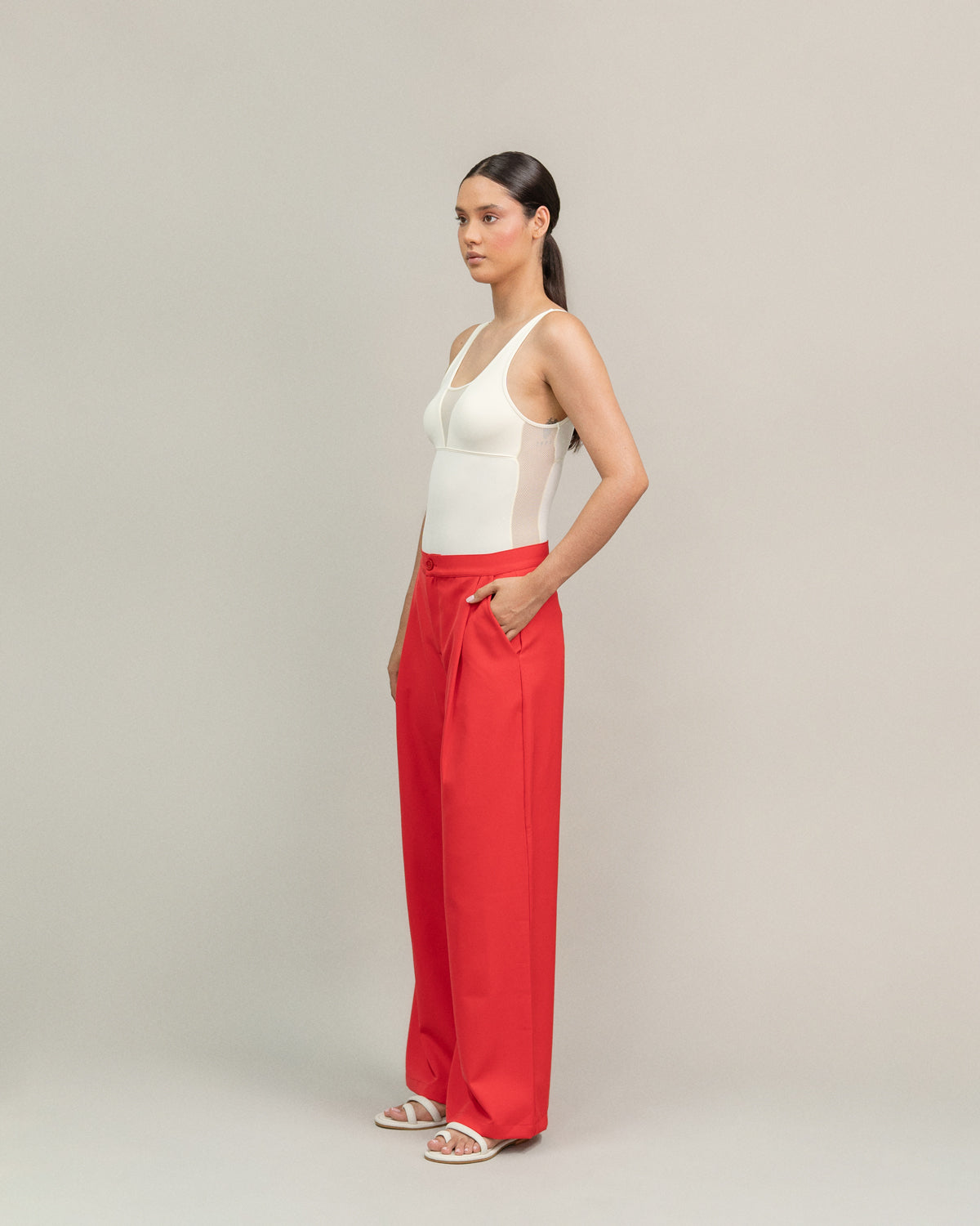Pantalón Greta Rojo
