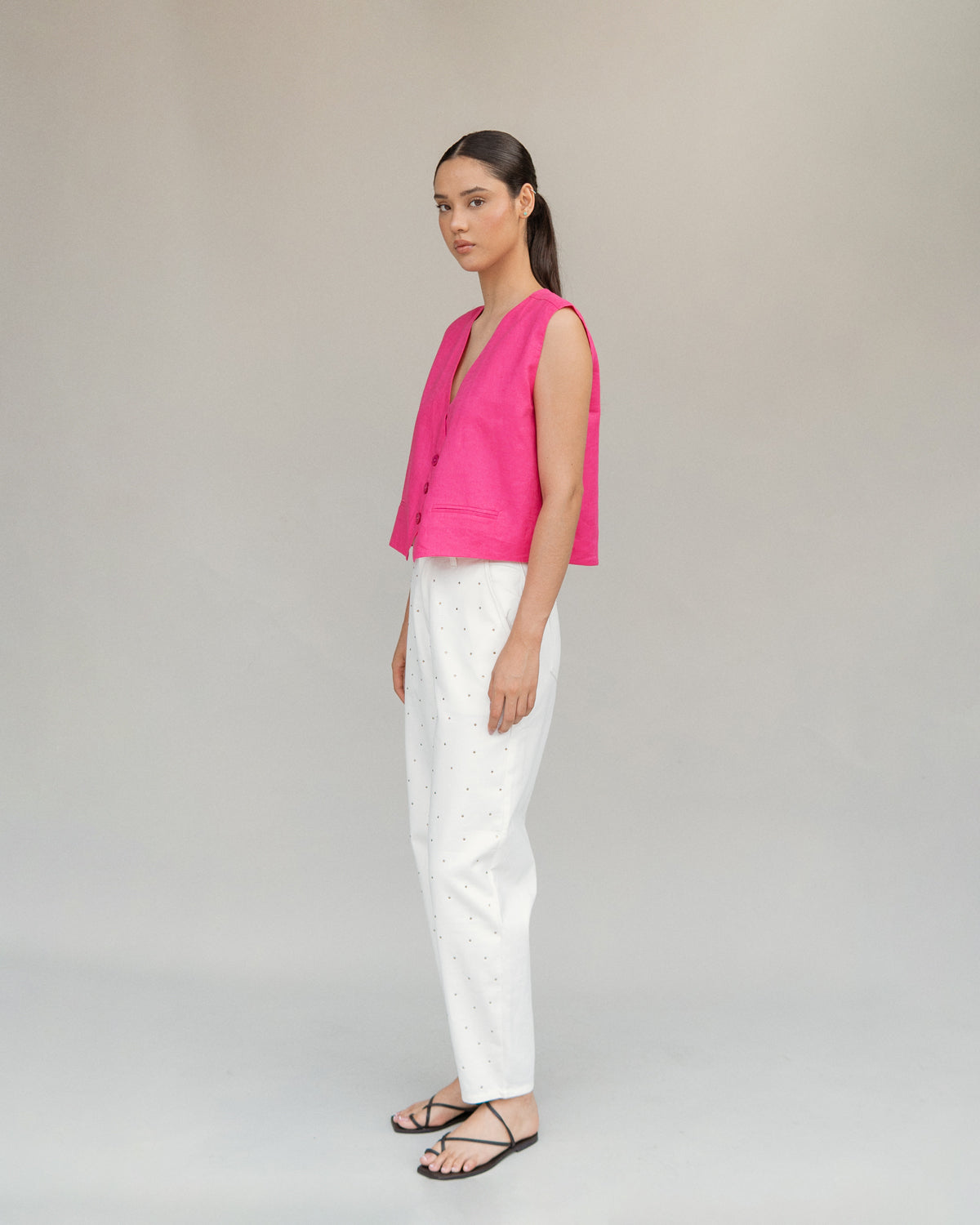 Chaleco Brisa Fucsia