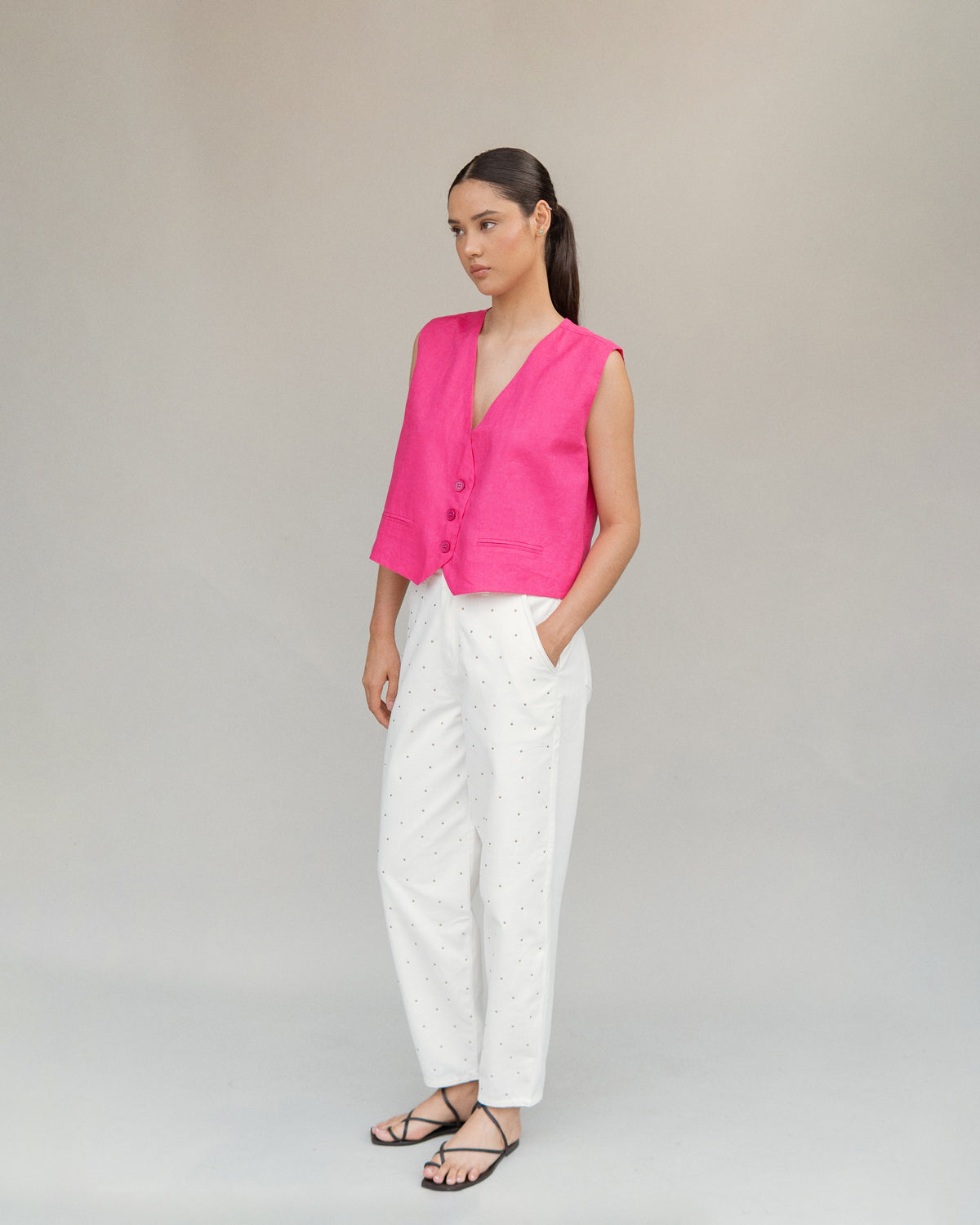 Chaleco Brisa Fucsia