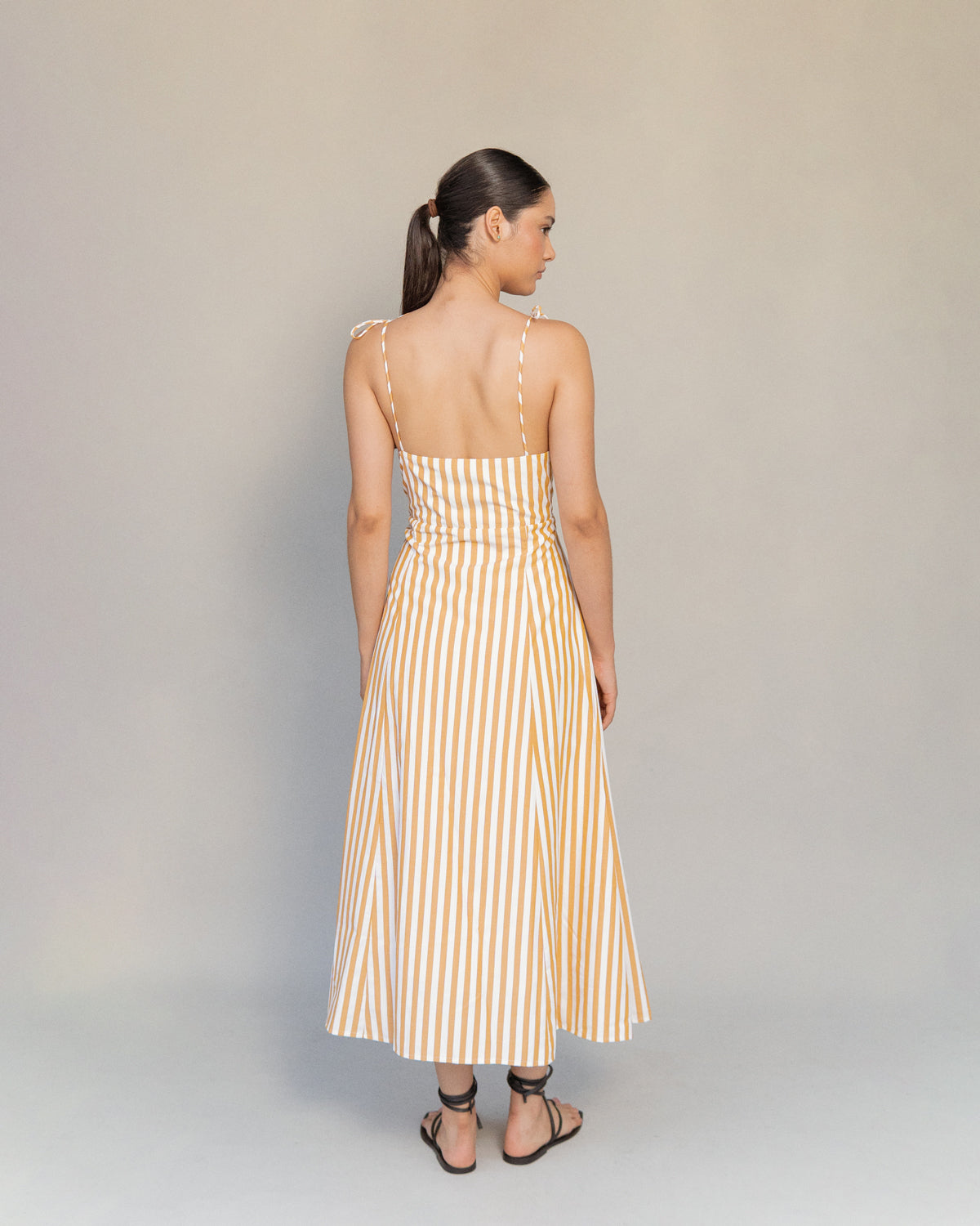 Vestido Kala Mostaza