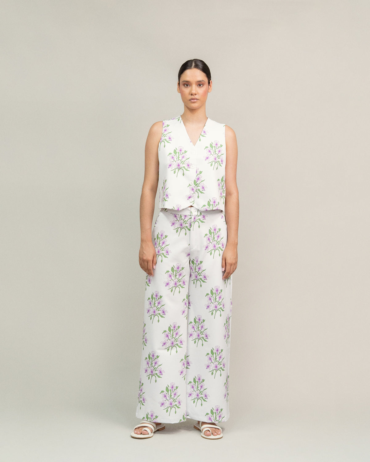 Pantalón Bouquet Morado