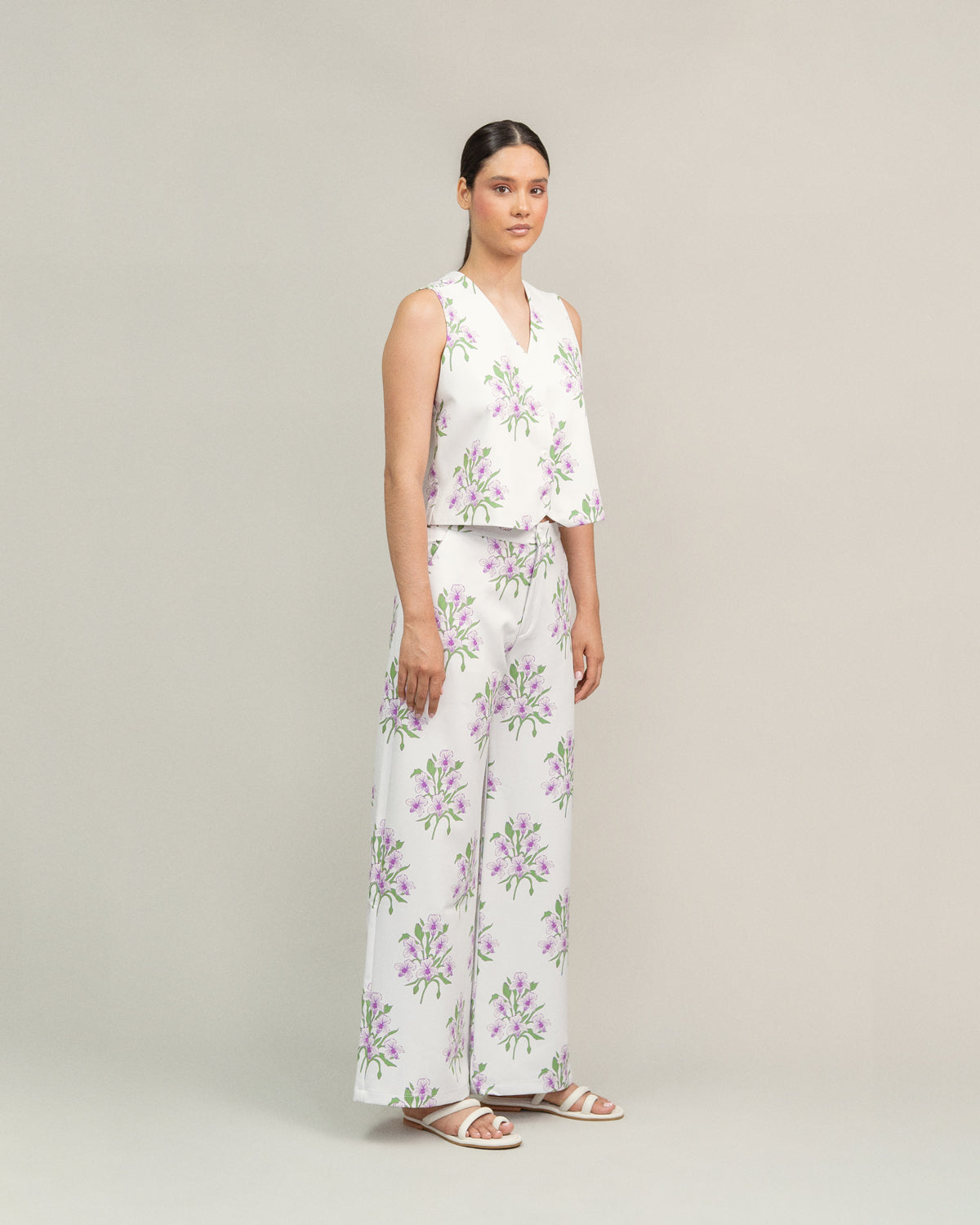 Pantalón Bouquet Morado