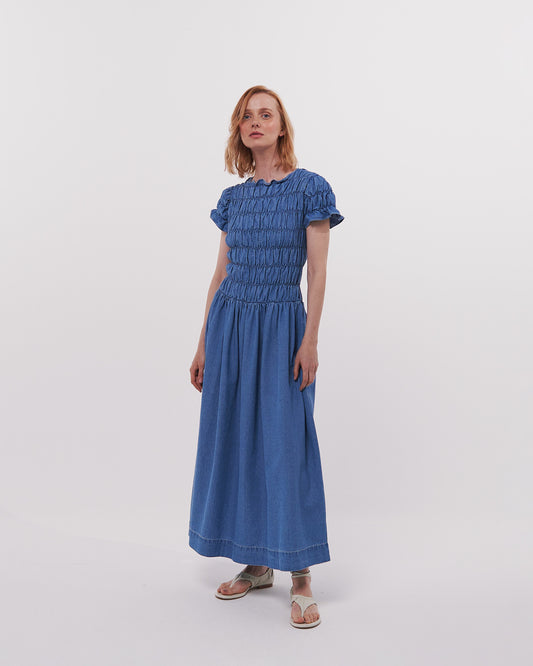 Vestido Atenas Cielo (Pre-Order)