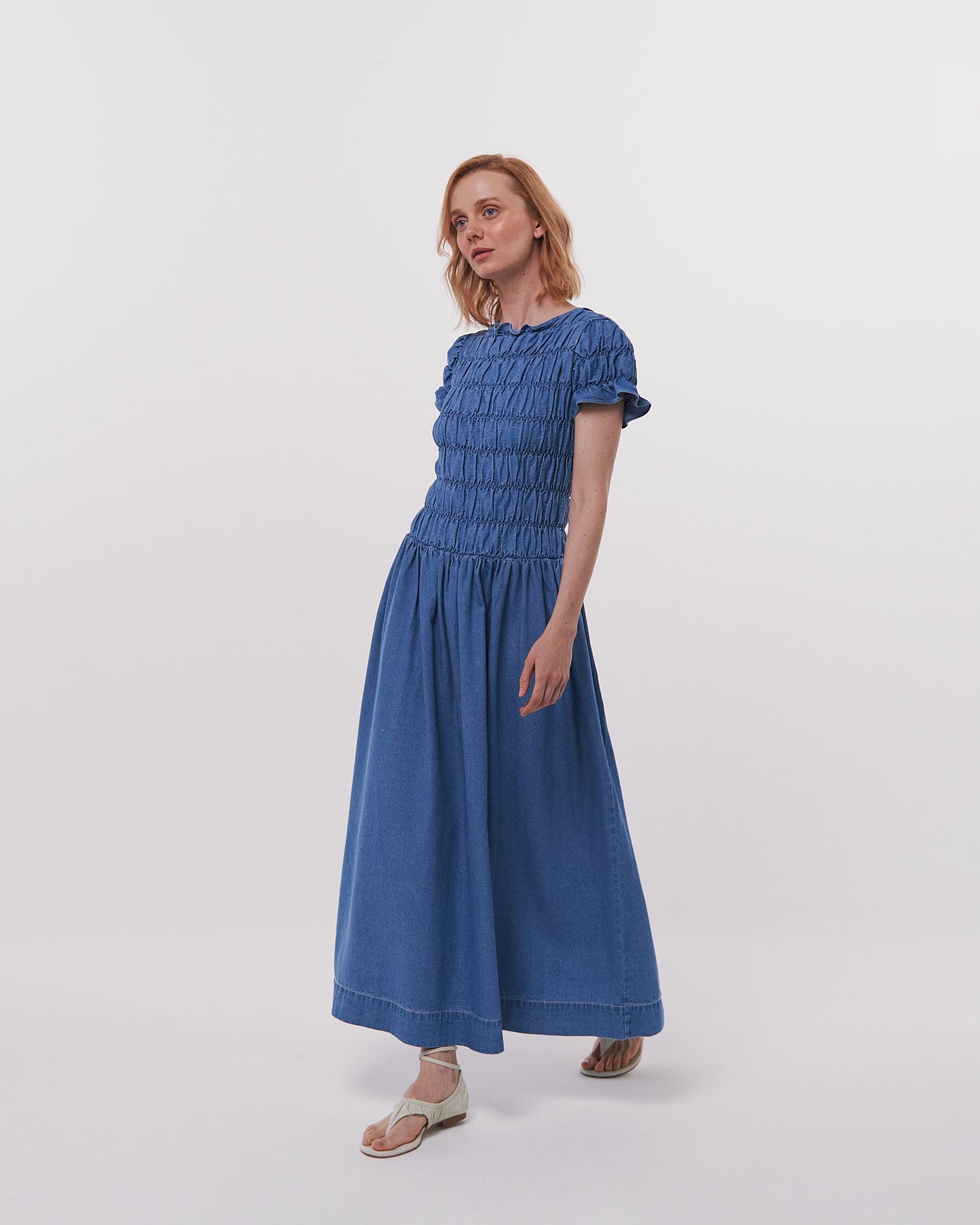 Vestido Atenas Cielo